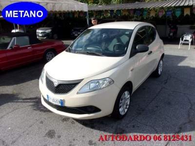 Lancia Ypsilon 0.9 TwinAir 5 porte Metano Ecochic Gold Beige usata Roma