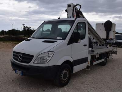 Mercedes-Benz Sprinter T37/35 313 CDI Cabinato PIATTAFORMA AEREA 18 METRI Grigio usata San Vito dei Normanni