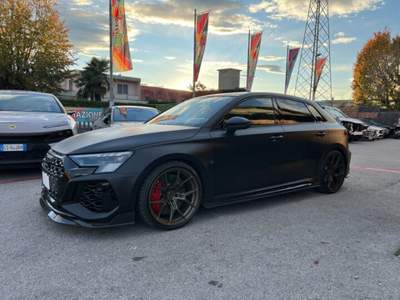 Audi RS 3 ESEMPLARE UNICO - UNICO PROPRIETARIO Nero usata TREVIOLO