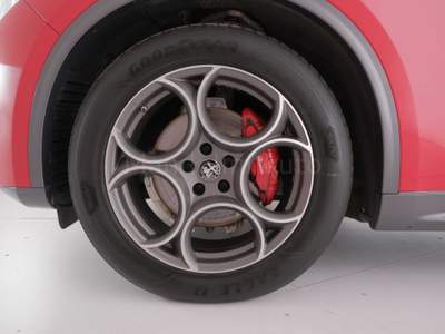 Alfa Romeo Stelvio 2.2 turbo 210cv veloce ti q4 at8 Rosso usata Brescia
