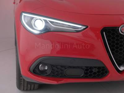 Alfa Romeo Stelvio 2.2 turbo 210cv veloce ti q4 at8 Rosso usata Brescia