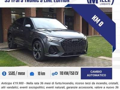 Audi Q3 SPB 35 TFSI S tronic S line edition Grigio usata Limbiate