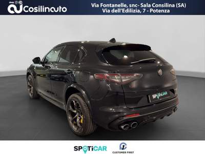 Alfa Romeo Stelvio 2.9 Bi-Turbo V6 510 CV Quadrifoglio MY21 MATRIX Nero usata Sala Consilina