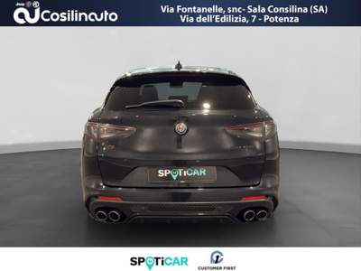 Alfa Romeo Stelvio 2.9 Bi-Turbo V6 510 CV Quadrifoglio MY21 MATRIX Nero usata Sala Consilina