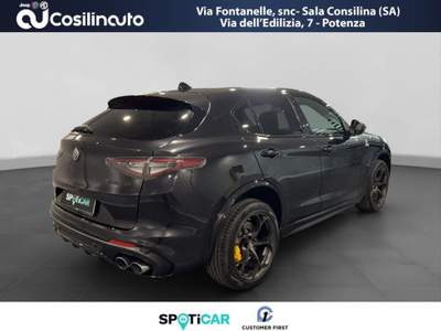 Alfa Romeo Stelvio 2.9 Bi-Turbo V6 510 CV Quadrifoglio MY21 MATRIX Nero usata Sala Consilina