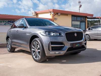 Jaguar F-Pace 2.0d i4 R-Sport awd 180cv auto my18 Grigio usata Ispica