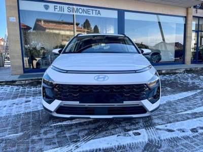 Hyundai Bayon 1.2 MPI MT XLine - km0 Bianco usata Cadrezzate con Osmate