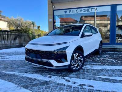 Hyundai Bayon 1.2 MPI MT XLine - km0 Bianco usata Cadrezzate con Osmate
