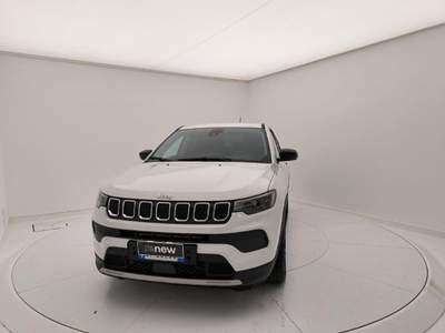 Jeep Compass 1.5 Turbo T4 130CV MHEV 2WD Altitude Bianco usata San Martino Siccomario