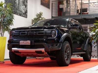 Ford Ranger 3.0 Ecoboost V6 4WD DC 5 posti.MEGA FULL.BLACK.PAC Nero usata Noventa Vicentina