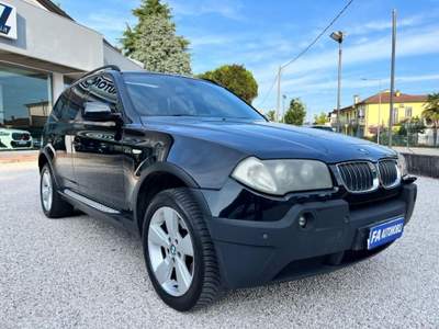 BMW X3 3.0d cat Futura *DESTINATA A OPERATORI DEL SETTORE Nero usata Abano Terme