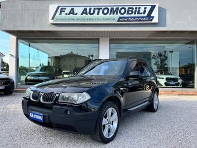 BMW X3 3.0d cat Futura *DESTINATA A OPERATORI DEL SETTORE Nero usata Abano Terme