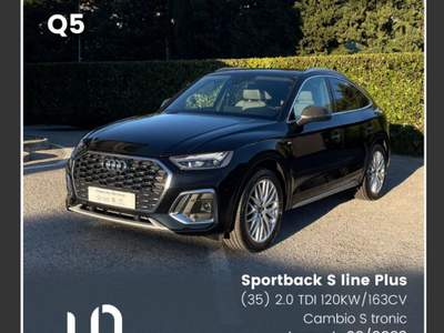 Audi Q5 Sportback (35) 2.0 TDI S tronic S line Plus Nero usata Polla