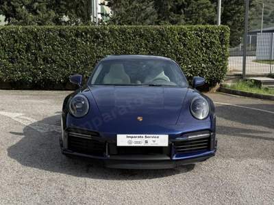 Porsche 911 Coupe (992) Turbo S 478KW/650CV Blu/Azzurro usata Polla