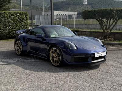Porsche 911 Coupe (992) Turbo S 478KW/650CV Blu/Azzurro usata Polla