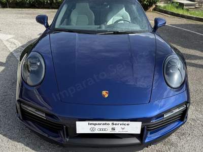 Porsche 911 Coupe (992) Turbo S 478KW/650CV Blu/Azzurro usata Polla