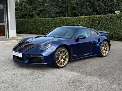 Porsche 911 Coupe (992) Turbo S 478KW/650CV Blu/Azzurro usata Polla