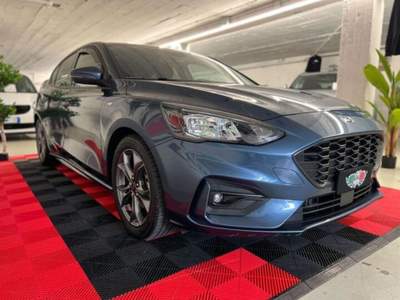 Ford Focus ST LINE - AUTOMATICA - NO FUMATORI Blu/Azzurro usata TREVIOLO