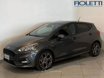 Ford Fiesta 7ª SERIE 1.0 ECOBOOST HYBRID 125 CV 5 PORTE ST-LINE Grigio usata Manerbio