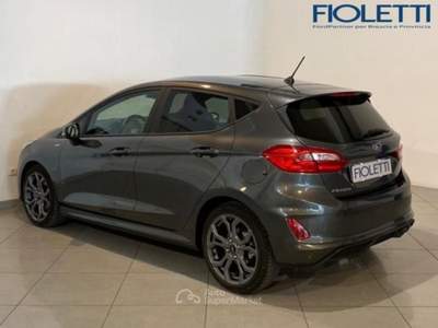 Ford Fiesta 7ª SERIE 1.0 ECOBOOST HYBRID 125 CV 5 PORTE ST-LINE Grigio usata Manerbio