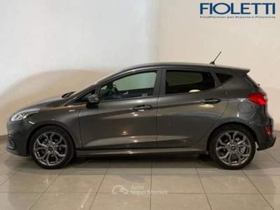 Ford Fiesta 7ª SERIE 1.0 ECOBOOST HYBRID 125 CV 5 PORTE ST-LINE Grigio usata Manerbio