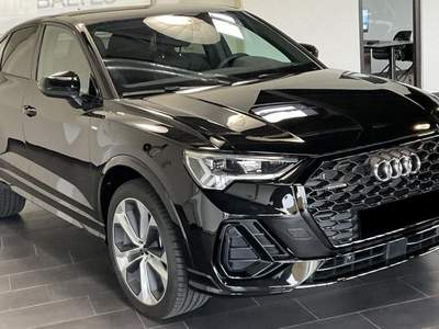 Audi Q3 SPORTBACK 40 TDI QUATTRO S LINE BLACK PACK 20'' Nero usata Rimini