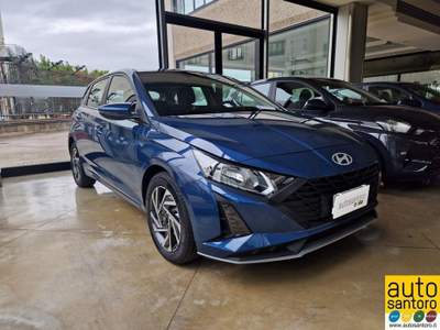 Hyundai i20 1.2 T-GDI 48V DCT Connectline Blu/Azzurro usata Salerno
