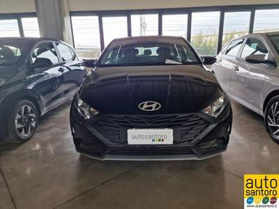 Hyundai i20 1.2 T-GDI 48V DCT Connectline Nero usata Salerno