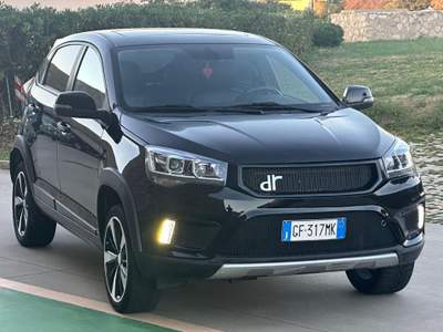 DR 3.0 S2 1.5 Bi-Fuel GPL TETTO+PELLE+UNIPRO+CARPLAY Nero usata Civitavecchia