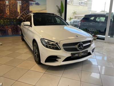 Mercedes-Benz Classe C d 194cv SW Auto Premium AMG Bianco usata Mesagne