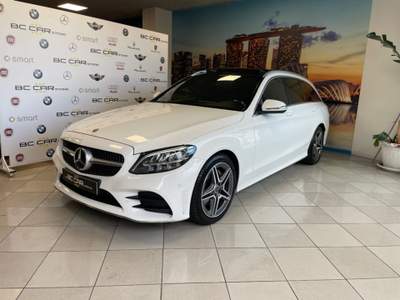Mercedes-Benz Classe C d 194cv SW Auto Premium AMG Bianco usata Mesagne