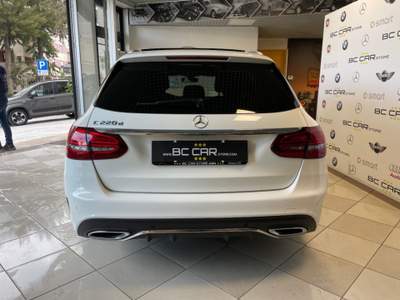 Mercedes-Benz Classe C d 194cv SW Auto Premium AMG Bianco usata Mesagne