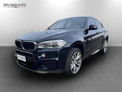 BMW X6 xdrive30d Msport 249cv auto Blu/Azzurro usata Casale Monferrato