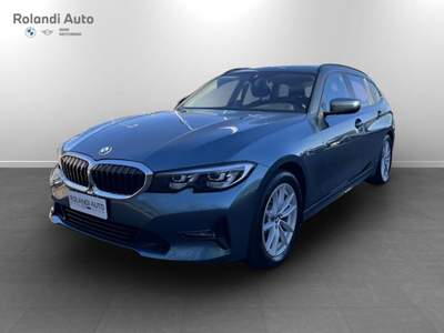 BMW Serie 3 325td d Touring mhev 48V Business Advantage auto Blu/Azzurro usata Casale Monferrato