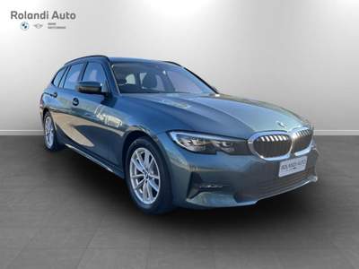 BMW Serie 3 325td d Touring mhev 48V Business Advantage auto Blu/Azzurro usata Casale Monferrato