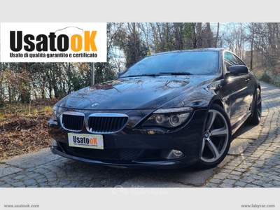 BMW Serie 6 635d 635d BMW 635 D COUPÈ Nero usata AVIGLIANA