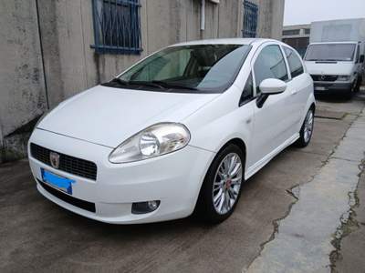 Fiat Grande Punto 1.4 T-Jet 16V 3 porte Sport Bianco usata Pieve Emanuele