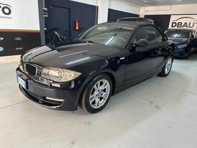 BMW Serie 1 120d d Cabrio Futura Blu/Azzurro usata Roma