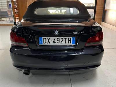 BMW Serie 1 120d d Cabrio Futura Blu/Azzurro usata Roma