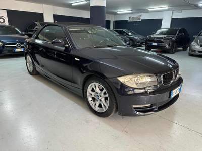 BMW Serie 1 120d d Cabrio Futura Blu/Azzurro usata Roma
