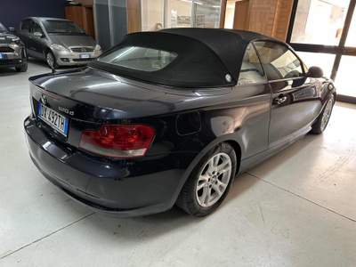 BMW Serie 1 120d d Cabrio Futura Blu/Azzurro usata Roma