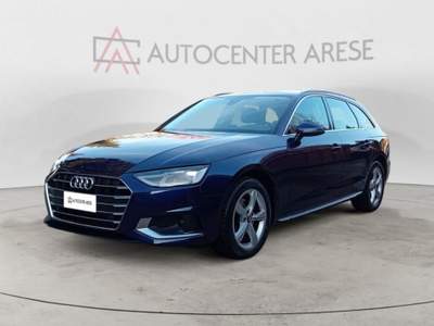 Audi A4 Avant 35 TFSI S tronic Business Advanced Blu/Azzurro usata CARONNO PERTUSELLA