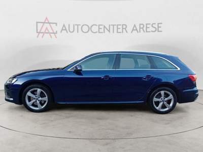 Audi A4 Avant 35 TFSI S tronic Business Advanced Blu/Azzurro usata CARONNO PERTUSELLA