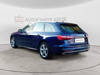 Audi A4 Avant 35 TFSI S tronic Business Advanced Blu/Azzurro usata CARONNO PERTUSELLA