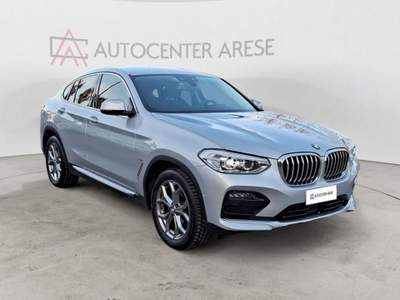 BMW X4 xDrive20d 48V xLine Argento usata CARONNO PERTUSELLA