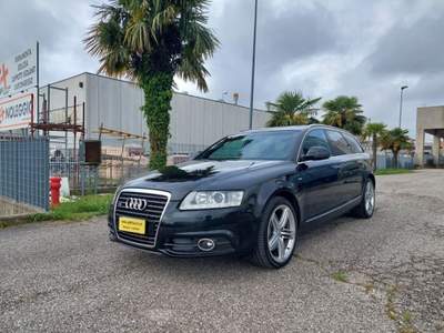 Audi A6 Avant 3.0 V6 TDI S-LINE Quattro tiptronic Nero usata Limena