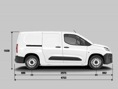 Fiat Doblò 1.5 BlueHdi 100CV LH1 PL-TN Van Bianco usata Bernalda