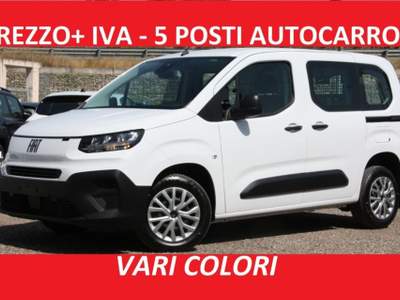 Fiat Doblò Doblò 1.5 BlueHdi 130CV Combi N1 5 POSTI AUTOCARRO Bianco usata Bernalda