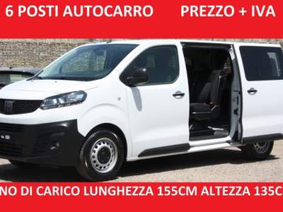 Fiat Scudo 1.5 BlueHDi 120CV 6 POSTI Doppia cabina Mobile Bianco usata Bernalda