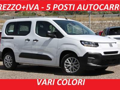 Fiat Doblò Doblò 1.5 BlueHdi 100CV Combi N1 5 POSTI AUTOCARRO Bianco usata Bernalda